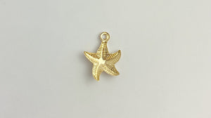 14k Gold Filled Starfish Charm