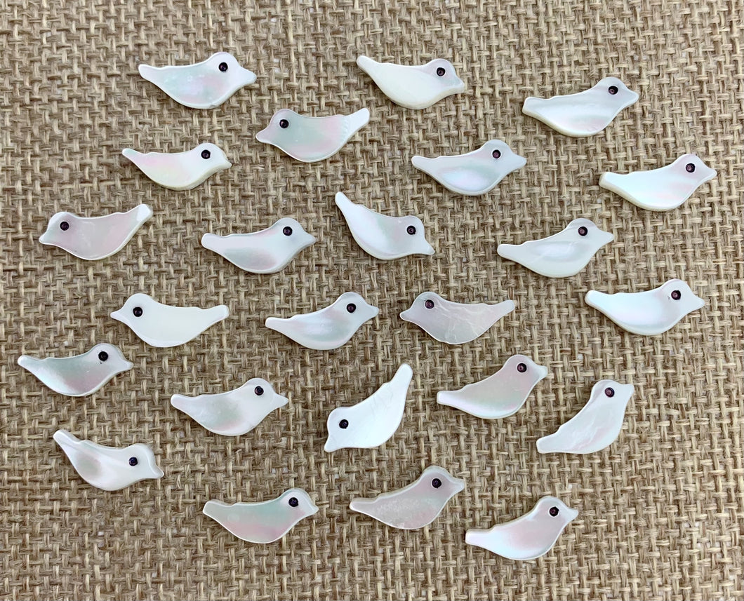 Mother of Pearl Bird Beads Sku#M495