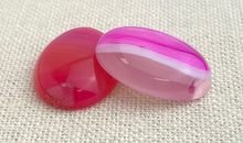 Rose Banded Agate Oval Cabochon