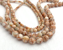 Red Net Jasper Bead Strand