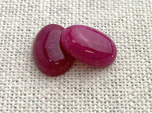 Ruby Oval Cabochon