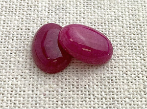 Ruby Oval Cabochon