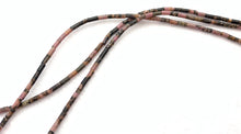 Black Vein Rhodochrosite Bead Strand Sku#M2768