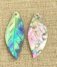 Abalone Leaf Charm
