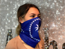 Chuuk State Flag Face Mask, Neck Gaiter, Scarf, etc