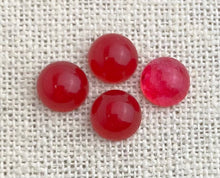 Ruby Circle Cabochon