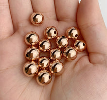 14k Rose Gold Filled 10mm Bead