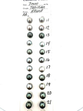 7mm AA Round Tahitian Pairs, Sku#7RPPAIR