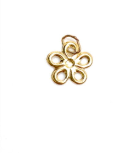 14KGF Flower Charm 121-C