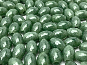 Natural turtle green jade bead, SKU# 1004
