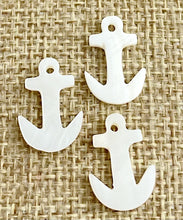 Mother of Pearl Anchor Charm
