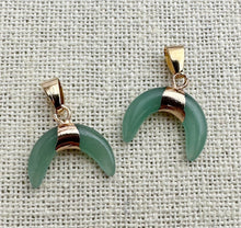Green Aventurine Gold Plated Pendant