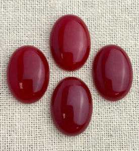 Ruby Oval Cabochon