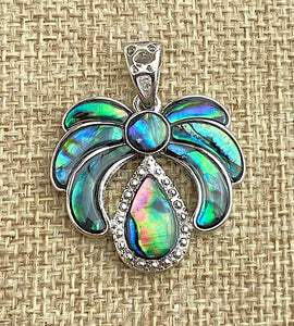 Abalone Sterling Silver Pendant