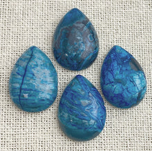 Blue Agate Cabochon