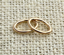 14k GF Oval Jump Ring 19ga 0.89x4.9x7.6mm