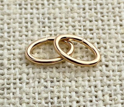 14k GF Oval Jump Ring 19ga 0.89x4.9x7.6mm