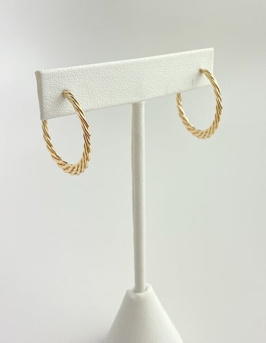 14k Gold Filled Hoop Earrings