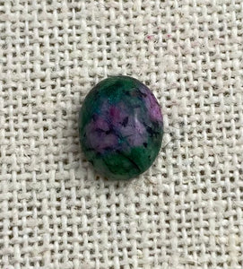Ruby Fuchsite Oval Cabochon