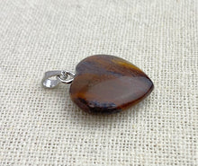 Tiger Eye Heart Pendant
