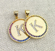 Gold Plated “K” Initial Pendant