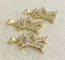 Gold Plated “K” Initial Pendant