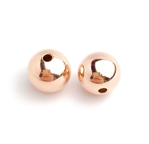 14k Rose Gold Filled 10mm Bead