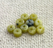 Pea Green Turquoise Bead