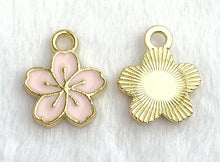 Gold Plated Flower Charm Sku#M3102