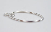 Oval Drop w/Closed Jump Ring In&Out