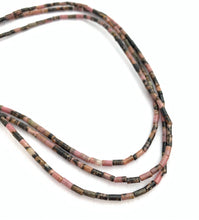 Black Vein Rhodochrosite Bead Strand Sku#M2768