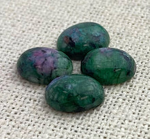 Ruby Fuchsite Oval Cabochon