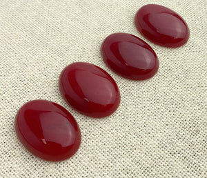 Ruby Oval Cabochon