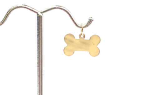 14KGF Dog Bone Charm 2515-C