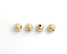 8mm Stardust Stripe Bead