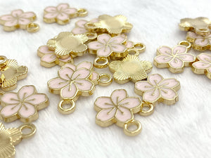 Gold Plated Flower Charm Sku#M3102