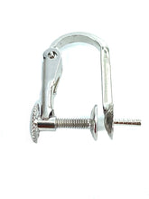 14K Solid Gold Rotate Screw Clip On Earring Converters with 4mm Cup, Sku#254-14KY