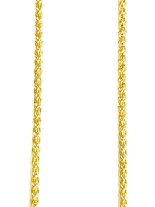 18” 20” 22” 24” 14K Gold Filled Wheat Chain , Sku#SM473