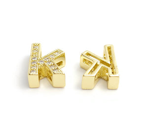 Gold Plated “K” Initial Charm
