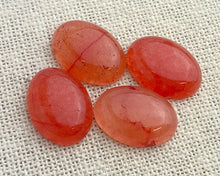 Orange Jasper Oval Cabochon