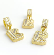 Gold Plated “K” Initial Pendant
