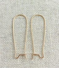 14k GF 35.0mm Kidney Ear Wire (0.76mm)