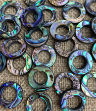 Abalone Donut Beads