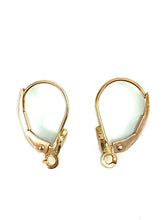 14K Solid Pink Gold Leverback Ear Wire, Sku#14-29-3/CR