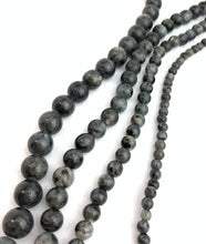 Black Labradorite Bead Strand M2900