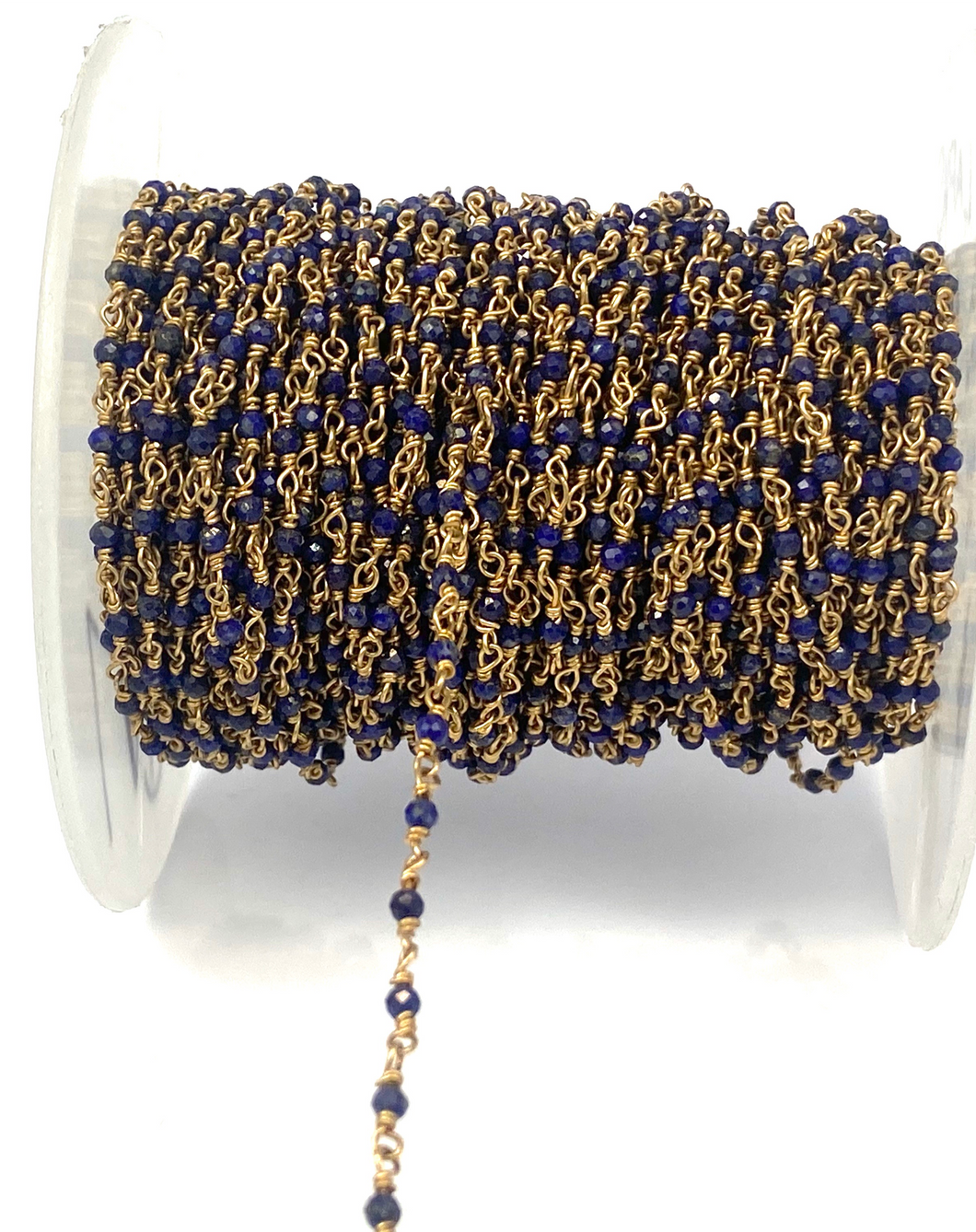 Lapis Gemstone 14KGF Chain