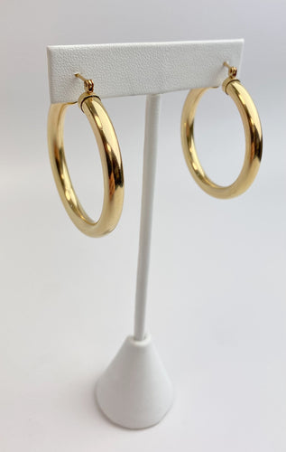 14k Gold Filled Hoop Earrings