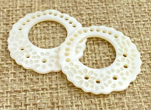 Mother of Pearl Charm