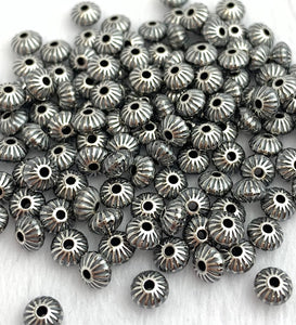 Corrugated Saucer Bead w/1.1mm Hole