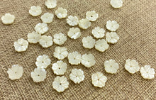 Mother of Pearl Flower Charm Sku#M73